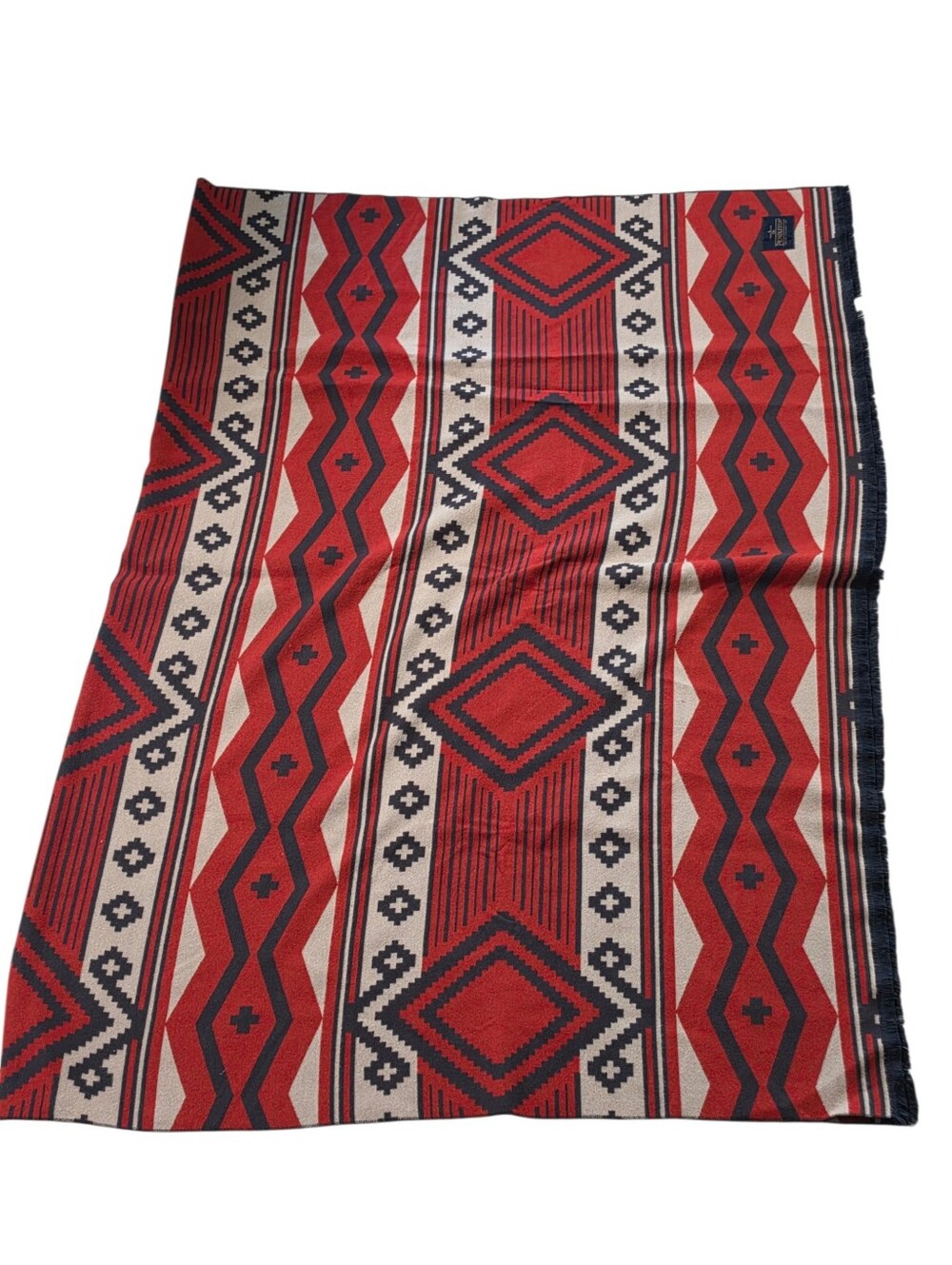 Pendleton Saxony Hills Wool Throw Blanket Soft Southwest Travel Camp Throw 50X72